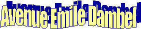 Avenue Emile Dambel