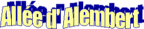 Alle d' Alembert