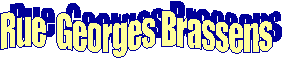 Rue  Georges Brassens