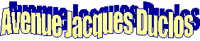 Avenue Jacques Duclos