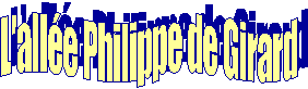 L'alle Philippe de Girard
