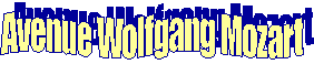 Avenue Wolfgang Mozart