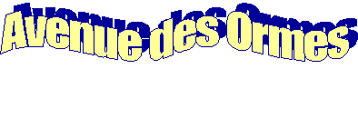 Avenue des Ormes

