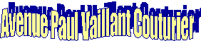Avenue Paul Vaillant Couturier